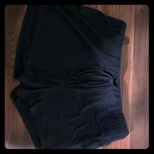 Soft black shorts